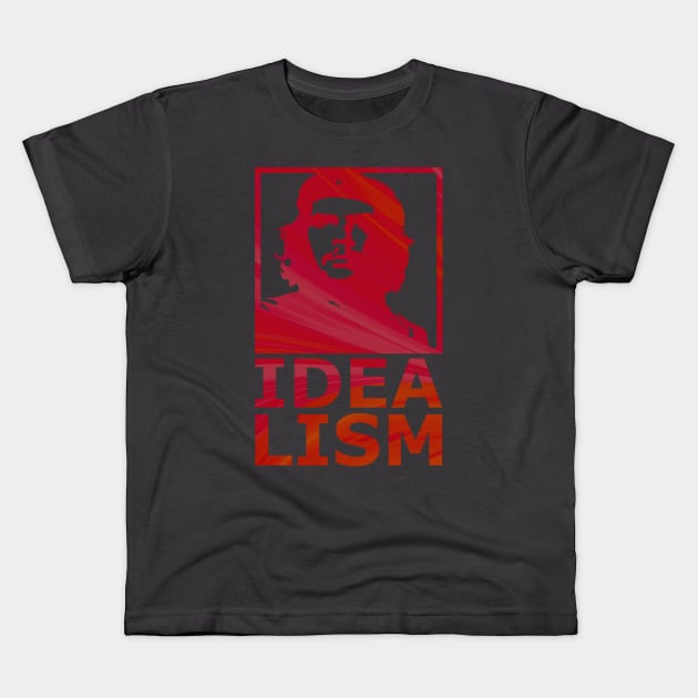 Che Idealism Kids T-Shirt by UB design